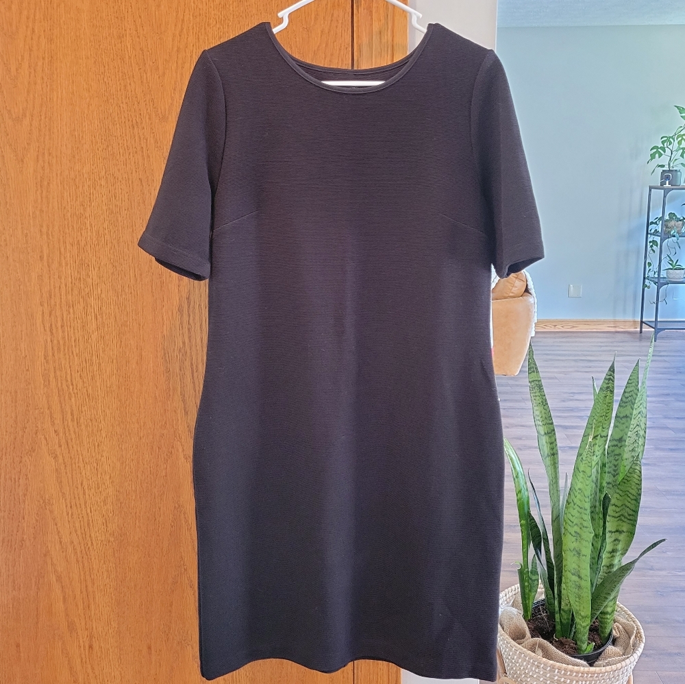 Mario Serrano Italy, Black Dress, Size Medium